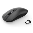 thumbnail image 6 of Wireless Mouse, 2.4G Slim Portable Computer Mouse for Laptop, Silent Mouse Ergonomic Cordless Mice with USB Nano Receiver, Compatible with PC Mac Computer Macbook Notebook, Easter Gifts, Black, 6 of 9