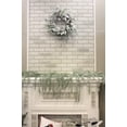thumbnail image 3 of Sullivans Arfificial Flocked Pine Wreath and Weeping Garland Set 24"H & 6'9"L White, 3 of 3