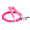 pink, variant on Cross Training And Functional Fitness - Adjustable - Pu Wire Skipping Rope For Adults And Children - green