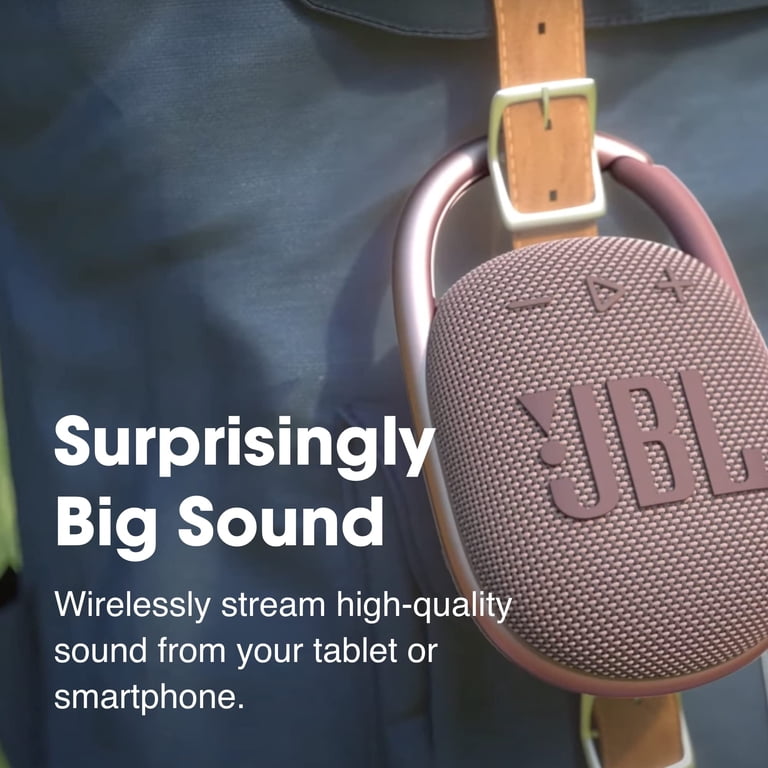 JBL Clip 4 Green Portable Bluetooth Speaker - Walmart.com