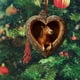 thumbnail image 5 of Adornos navideños, adornos navideños, regalos navideños, colgante acrílico con forma de corazón., 5 of 7