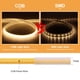 thumbnail image 4 of Tira de luces LED COB de alto brillo, 20M, 40M, 288LED/M, enchufe europeo, 220V CRI RA90, cinta LED FOB para jardín al aire libre, iluminación de dormitorio y cocina, 4 of 4