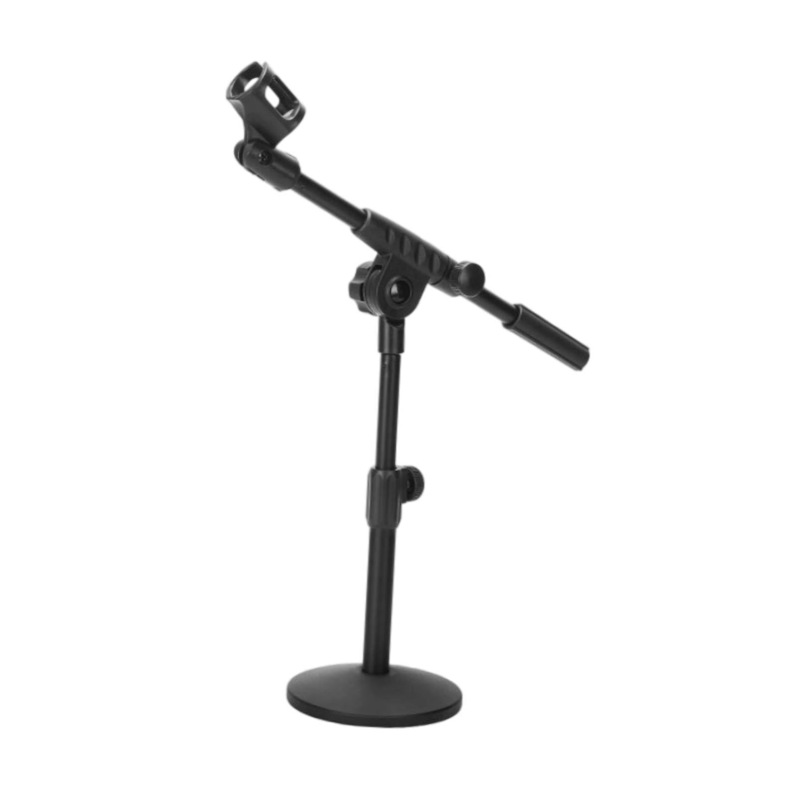 JWQFBC Microphone Stand Detachable Versatile Microphone Floor Stand with Round Base for Microphone holder