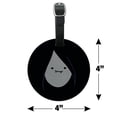 thumbnail image 6 of Adventure Time Marceline Head Round Leather Luggage Card Suitcase Carry-On ID Tag, 6 of 6