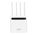 4G WiFi Router 600Mbps Standard SIM Card Slot 4 Antennas Support 20
