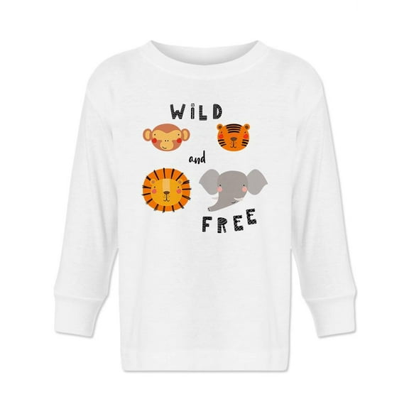 Wild And Free. Long Sleeve Toddler -Image by Shutterstock, 2 Toddler