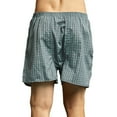thumbnail image 4 of 9 Pack Men's Boxer Shorts Random Mixed Color Pack Woven Relaxed Fit Boxers for Men Soft Breathable High quality Underwear with Elastic Waist Menswear, 4 of 7
