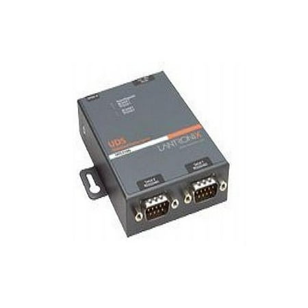 Lantronix Device Server UDS 2100-Device Server- 2 ports-10Mb LAN, 100Mb LAN, RS-232, RS-422, RS-485- UD2100001-01