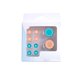 thumbnail image 5 of Pegatinas Joystick & Button Keys Llaves Silicona para El Interruptor 2 () Azul Rojo, 5 of 9