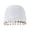 White, variant on Krdevn Bohemian Crochet Hat Handmade Shell Lightweight Boho Cap for Beach and Travel,One Size