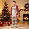 thumbnail image 2 of Lvotionpl 2026 Family Christmas Pajamas Matching Sets, Match Family Christmas Pjs Long Sleeve Top & Pants Set Matching Holiday Family Pajama Xmas Sets, 2 of 5