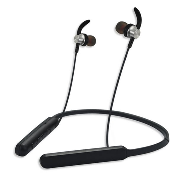 Auriculares Bluetooth banda para el cuello 20Hrs Playtime V5.0 auriculares inalámbricos deportivos con cancelación de ruido auriculares con micrófono para gimnasio Compatible con correr Adepaton 2033178-2