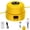 Yellow, variant on Jump Rope Machine with Remote, Smart Jump Rope Machine, Automatic Floor Jump Rope, Jump Entertaining Interaction Rope Skipping Machine for Family & Home - Yellow