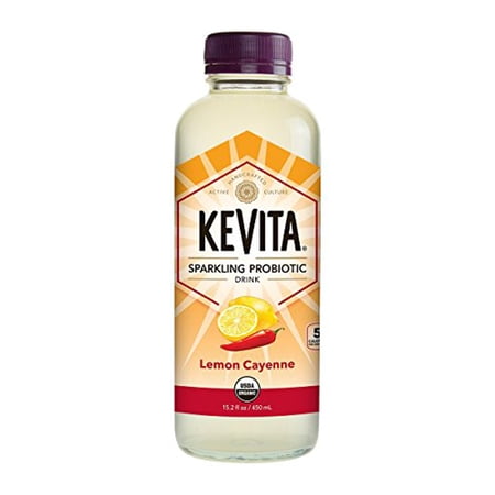 LEMON CAYENNE SPARKLING PROBIOTIC DRINK