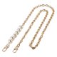 thumbnail image 2 of Correas Bolso JShteea Con Cuentas Perlas Cadena Reemplazo Manija Hombro Corto (B), 2 of 9