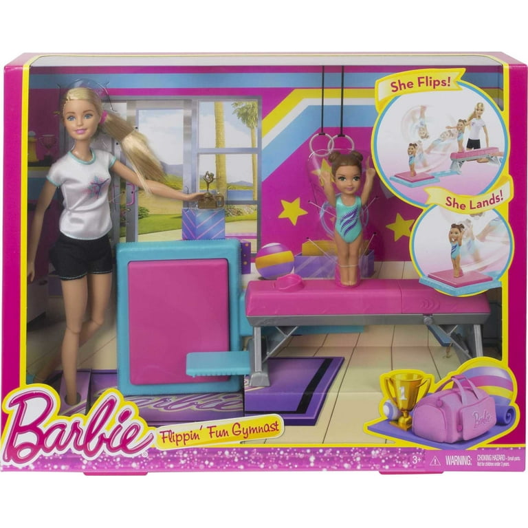 Barbie Flippin Fun Gymnast Dolls