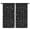 Skull and Bat, variant on Blackout Kids Curtains,Sun and Moon Gothic Pattern Children's Insulated Curtains Set Of 2,Bedroom Essentials,Toddler Room Decor 52"x84"