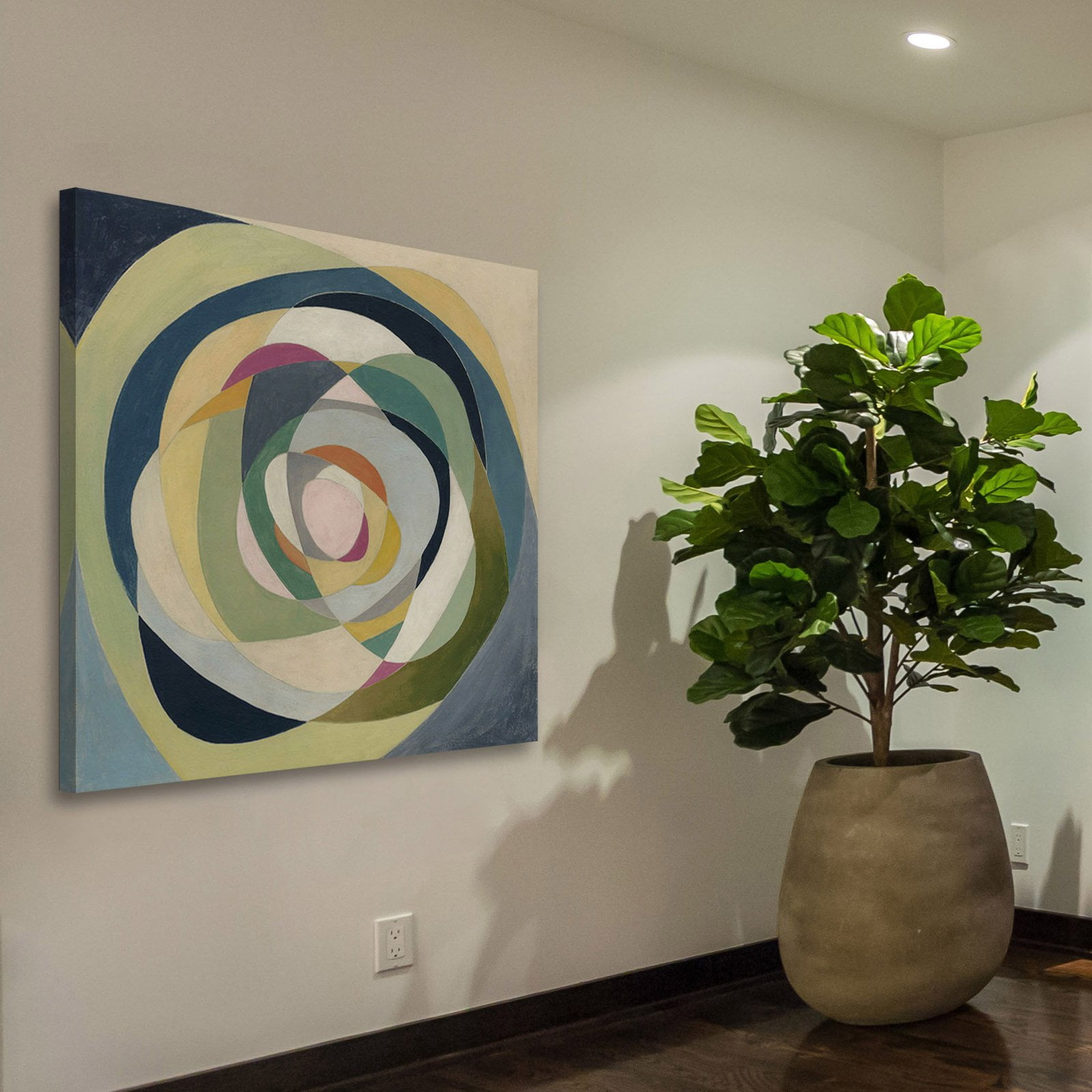 Marmont Hill "Tied in Knots" Painting Print on Wrapped Canvas