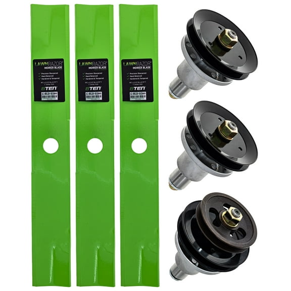 8TEN Blade Spindle Kit for Exmark FMD524 1-323532 103-6387 52-inch MK1009644