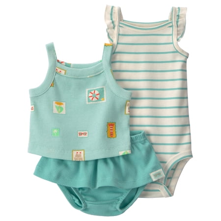 Carter's Child of Mine Baby Girl Outfit Set, 3-Piece, Sizes 0/3-24 Months