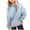 Light Blue, variant on Splozh Girls Sweatshirt 1-14 Years Girls Oversized Hoodies Basic Pullover Hooded Sweatshirts Casual Y2K Outfits Fall Winter Clothes,Light Blue,11-12 Years