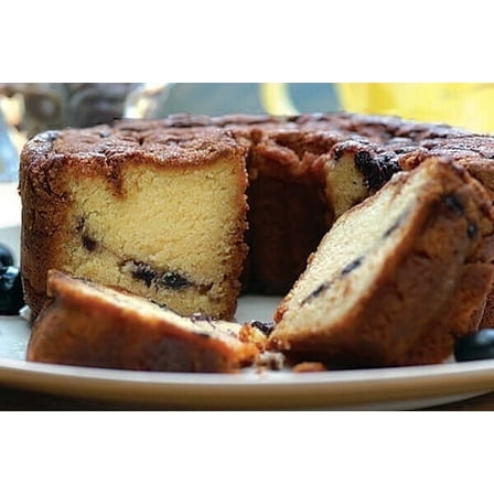 My Grandma's New England Blueberry Coffee Cake