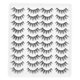 thumbnail image 1 of 20 pares de maquillaje pestañas postizas salón largo rizado grueso pestañas postizas tridimensionales (008), 1 of 8