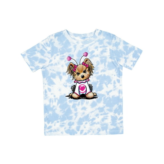 Inktastic Love Bug Yorkie Boys or Girls Toddler T-Shirt