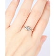 thumbnail image 3 of HeartsAndYou 1.2ct Natural Morganite Diamond Ring Swirl Twist Stylish 14k SOLID Rose Gold, 3 of 9