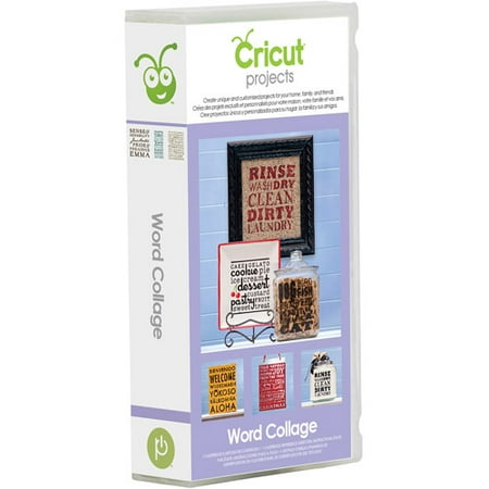Cricut Projects Word Collage Cartridge