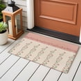 thumbnail image 4 of Bathroom Rugs 2x3 Ft, Spring Pink Floral Non Slip Area Rugs for Kitchen Bedroom Entryway, Vintage Farmhouse Flowers Art Washable Carpet Runner Rug Floor Mats for Bedroom Home Decor, 4 of 8