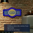 thumbnail image 4 of American Art Decor Corona Beer LED Neon Light Sign Wall Decor , Multi-color - 9.5" H x 17" L x 1.5" D, 4 of 6