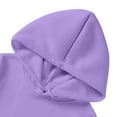 thumbnail image 4 of Atogsazn Womens Oversized Hoodies Casual Fleece Loose Long Sleeve Pullover Sweatshirt Fall Winter Tops Outerwear with Pocket 01-Dark Purple XXL Fashion, 4 of 6