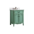 thumbnail image 2 of Lisotte 27" Mint Green Single Bathroom Vanity, 2 of 6