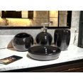 thumbnail image 2 of 4 Piece Ceramic Bathroom Accessory Set, Toothbrush Holder, Soap Dispenser, Tummbler and Soap Dish, 2 of 2