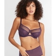 thumbnail image 2 of CURVY KATE Deep Purple Victory 4 Part Balcony Bra, US 36L, UK 36HH, NWOT, 2 of 4