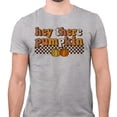 thumbnail image 2 of Retro Hey There Pumpkin Shirt Unisex Large Grey, 2 of 5