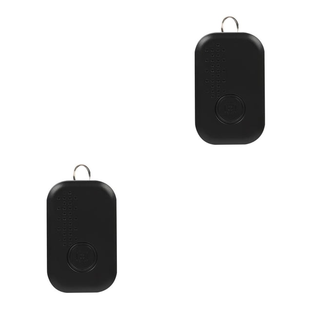 Seitruly Rastreador S5 Localizador antipérdida compatible con Bluetooth Seguimiento portátil Negro 2Conjunto