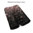 thumbnail image 6 of Rose Gold Glitter Black Gaming Mouse Pad Large XL Long Extended Pads Big Mousepad Keyboard Mouse Mat Desk Pad Home Office Decor Accessories for Computer Pc Laptop, 6 of 6