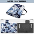 thumbnail image 4 of Uorisanigo Golf Cart Seat Covers Non-Slip Blue Hibiscus Flowers Golf Cart Seat Towel Blanket Soft and Comfortable Accessories Suitable for EZGO, Club Car & More 2-Seat Carts, 4 of 6