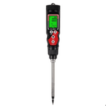 EC Soil Detector Digital EC Temperature Soil Tester Electrical Conductivity Soil Meter for Potted Plan