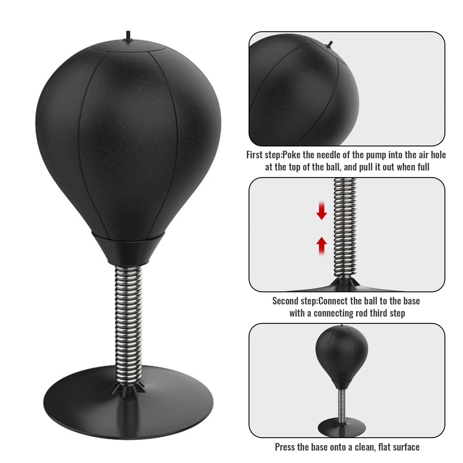 Yihuala Desktop PU Boxing Ball Stress Relief Stress Relief Boxing Speed ​​Ball Fit for Training and Speed Combat