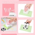 thumbnail image 5 of Ihvewuo Paper Punch Butterfly / Heart Hole Puncher for Scrapbooking DIY Handmade Paper Puncher for Crafts Scrapbook Cards Decoration Zinc Alloy+ABS Colorful, 5 of 11