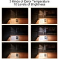 thumbnail image 2 of Lámpara de escritorio con abrazadera LED regulable, lámpara de arquitecto plegable con abrazadera, lámpara estética de 360° con 3 modos de color flexibles y brazo giratorio de metal, brillo ajustable, 2 of 5
