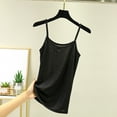 thumbnail image 2 of HaiMao Womens Spaghetti Strap Tank Top Scoop Neck Camisole Tops Loose Fit Casual Shirts Black M(M), 2 of 5