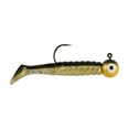 thumbnail image 2 of Johnson Swimming Paddletail Fishing Lure, Chartreuse-Green, 2.1 in, 2 of 4