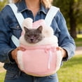 thumbnail image 3 of BotaniNest Cat Double Pocket Cat Front Pack Carry For Warm Travel For And Cats Backpack, 3 of 6