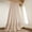 Beige-72"W x 84"L, variant on Beige 72"W x 84"L Linen Blend Fabric Shower Curtain with Ruffle Hem