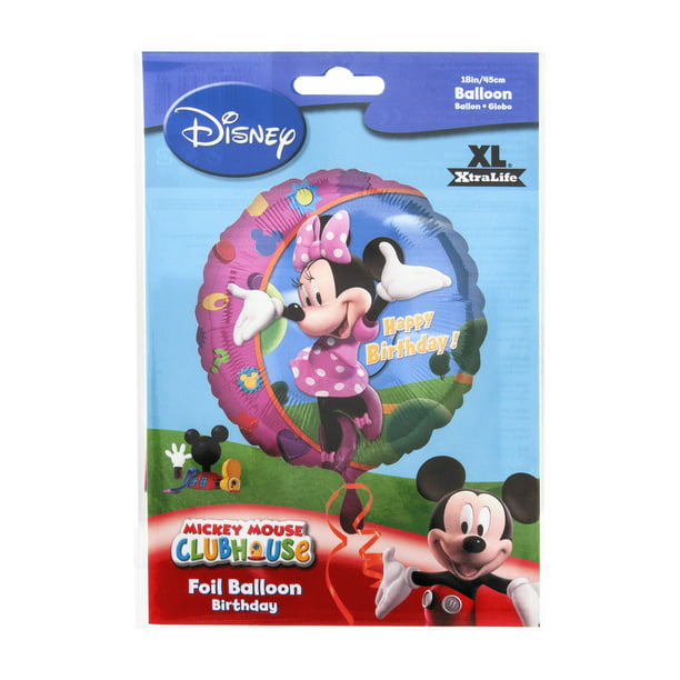 Generic Minnie Bows Mickey Mouse Characters Pink Paper Plastic Mylar ...