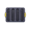 thumbnail image 1 of POINTERTECK Bread Mold Flexible Pastry Baking Tray Reusable Chocolate Cake Mould Pan Home Bakery Restaurant Accessory For Refrigerator Oven, 1 of 8